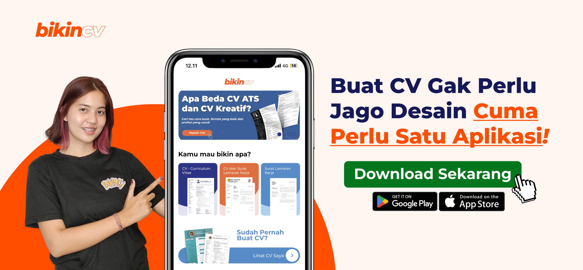 Aplikasi Bikin CV