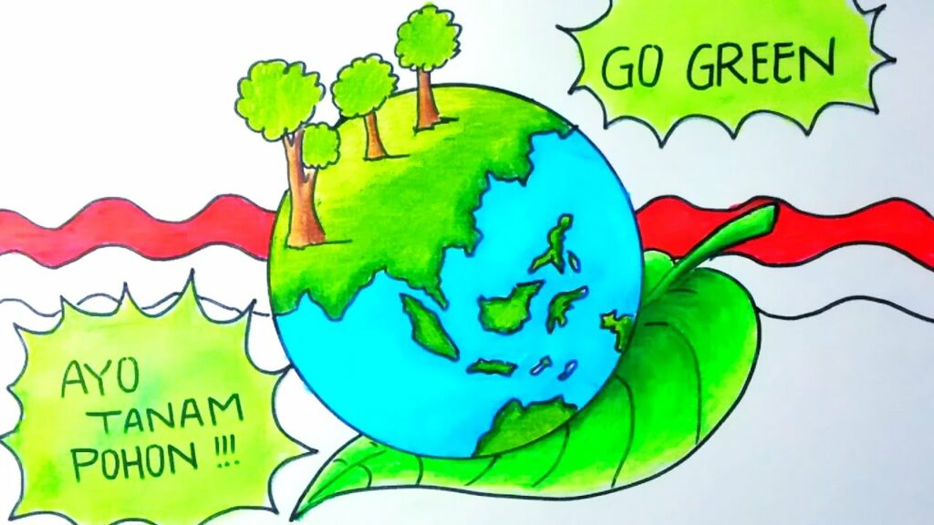 Gambar Poster Go Green