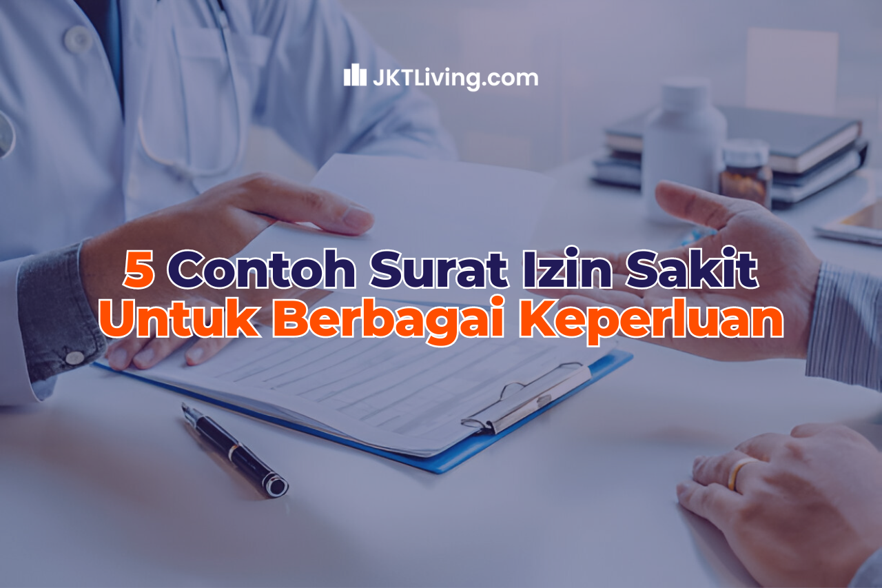 5 Contoh Surat Izin Sakit Untuk Berbagai Keperluan